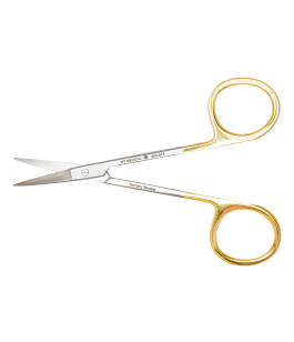 Iris scissor, curved 11,5 cm, 4,5in, 4,5in,